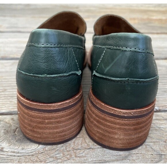 Kork-Ease Kya Women's 6M Heeled Loafers Shoes - Green - Picture 6 of 14